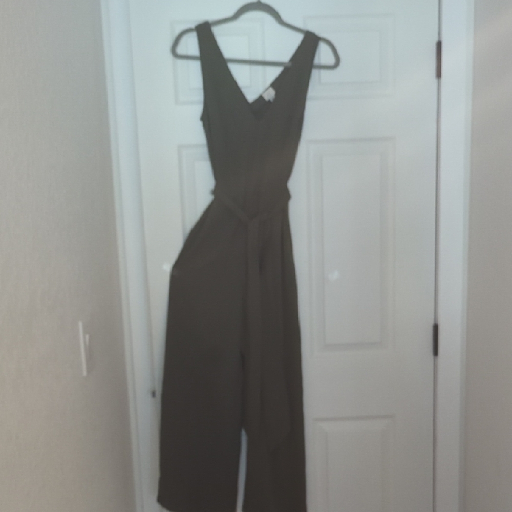 A New Day Olive Green Midi Dress